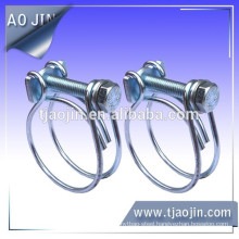 double wire spring hose clamp